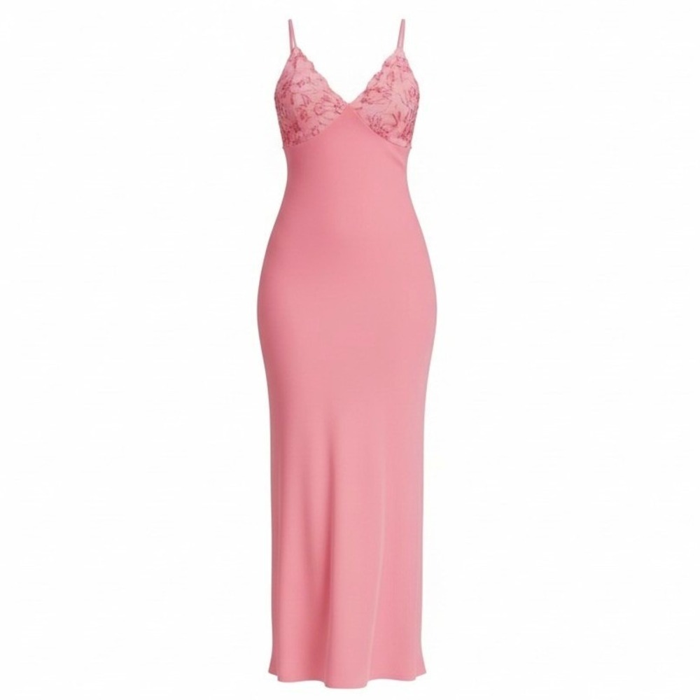 Wild Fable Babydoll Maxi Rosette Sleeveless Women size Small Romantic Prom Dress